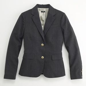 JCrew Schoolboy Blazer Charcoal/Gray 4
